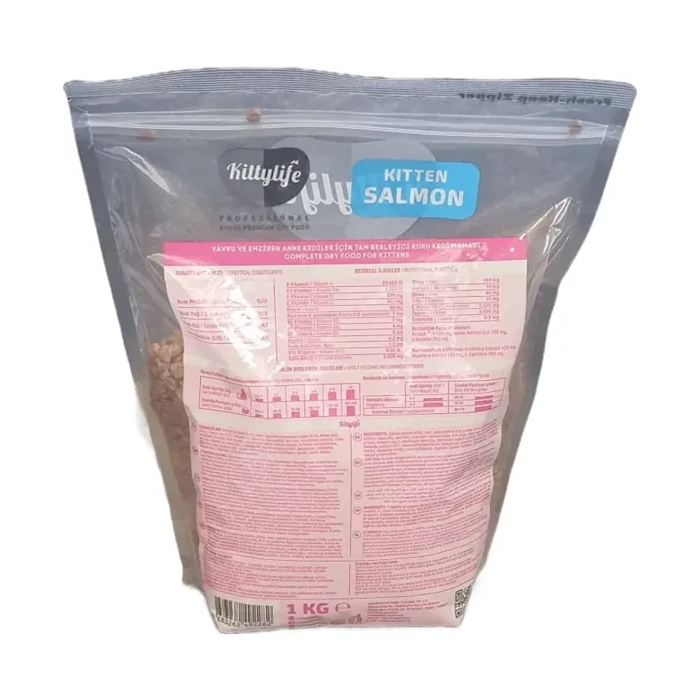 Kittylife Kitten Salmon Yavru Kedi Maması 1 kg - küçük görsel 2