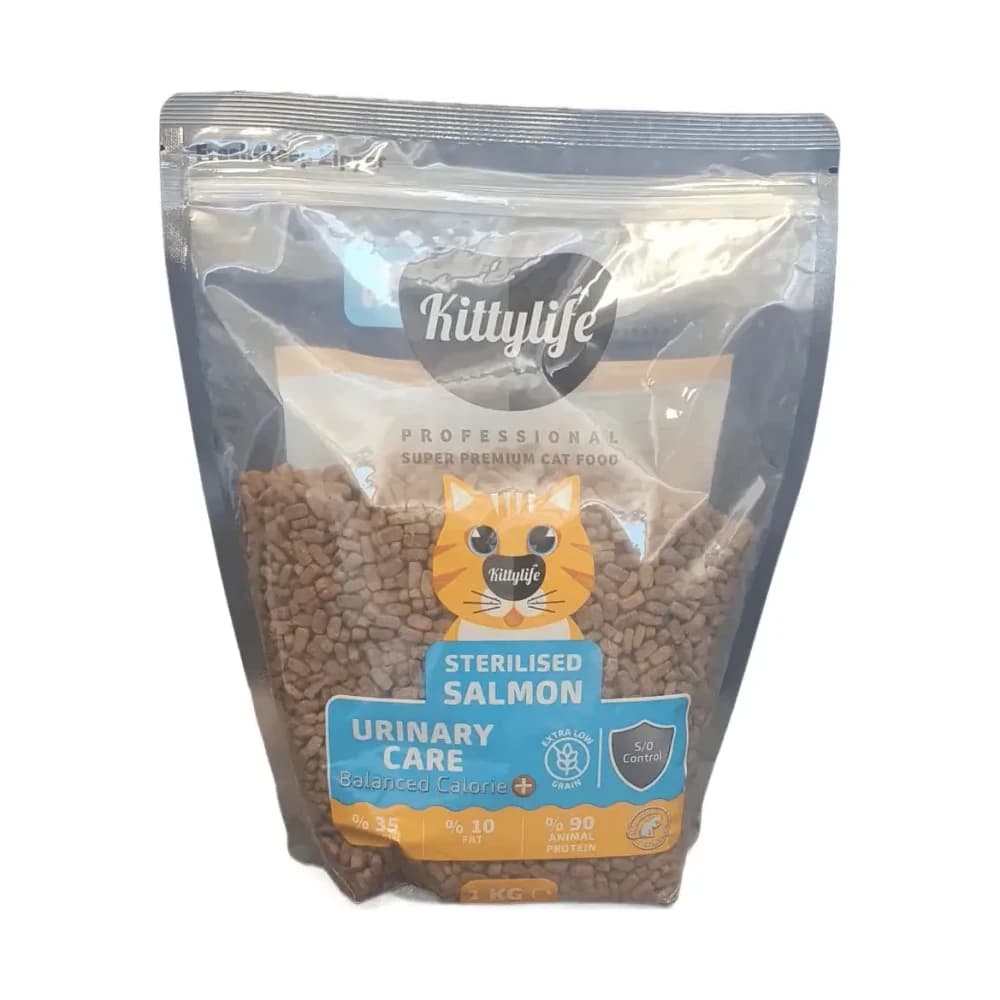 Kittylife Sterilised Salmon Kısırlaştırılmış Kedi Maması 1 kg - küçük görsel 2