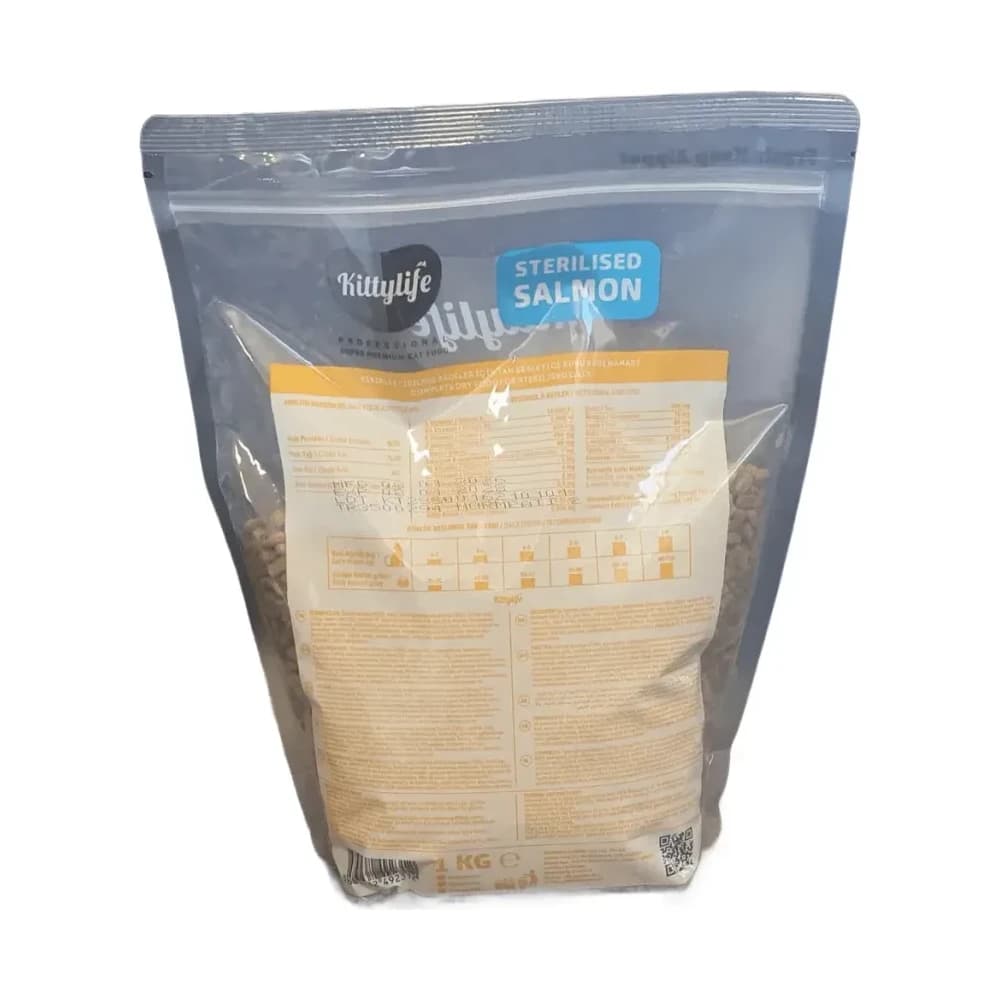Kittylife Sterilised Salmon Kısırlaştırılmış Kedi Maması 1 kg - küçük görsel 3