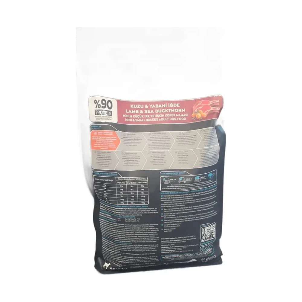 Peritas Signature Kuzu & Yabani İğde Mini & Küçük Irk Yetişkin Köpek Maması 3 kg - küçük görsel 2