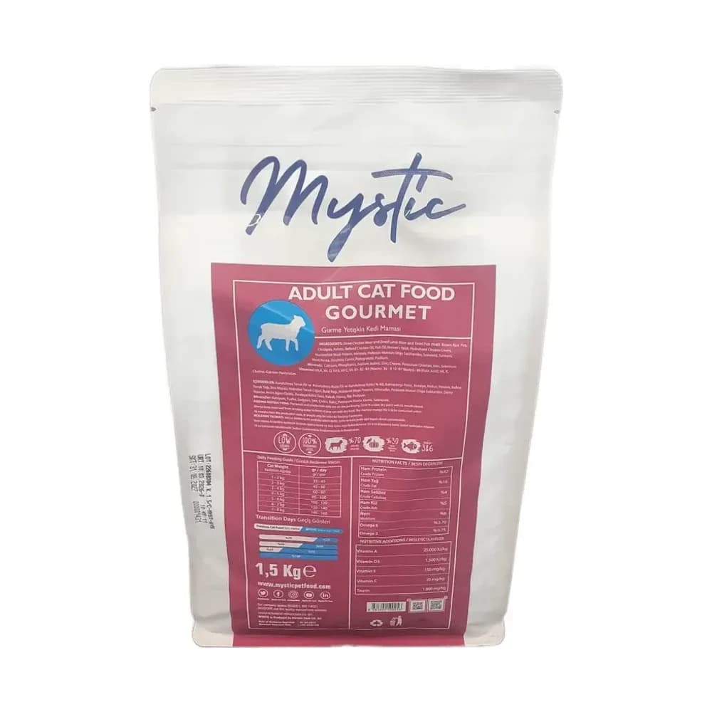 Mystic Gurme Yetişkin Kedi Maması 1,5 kg - küçük görsel 2