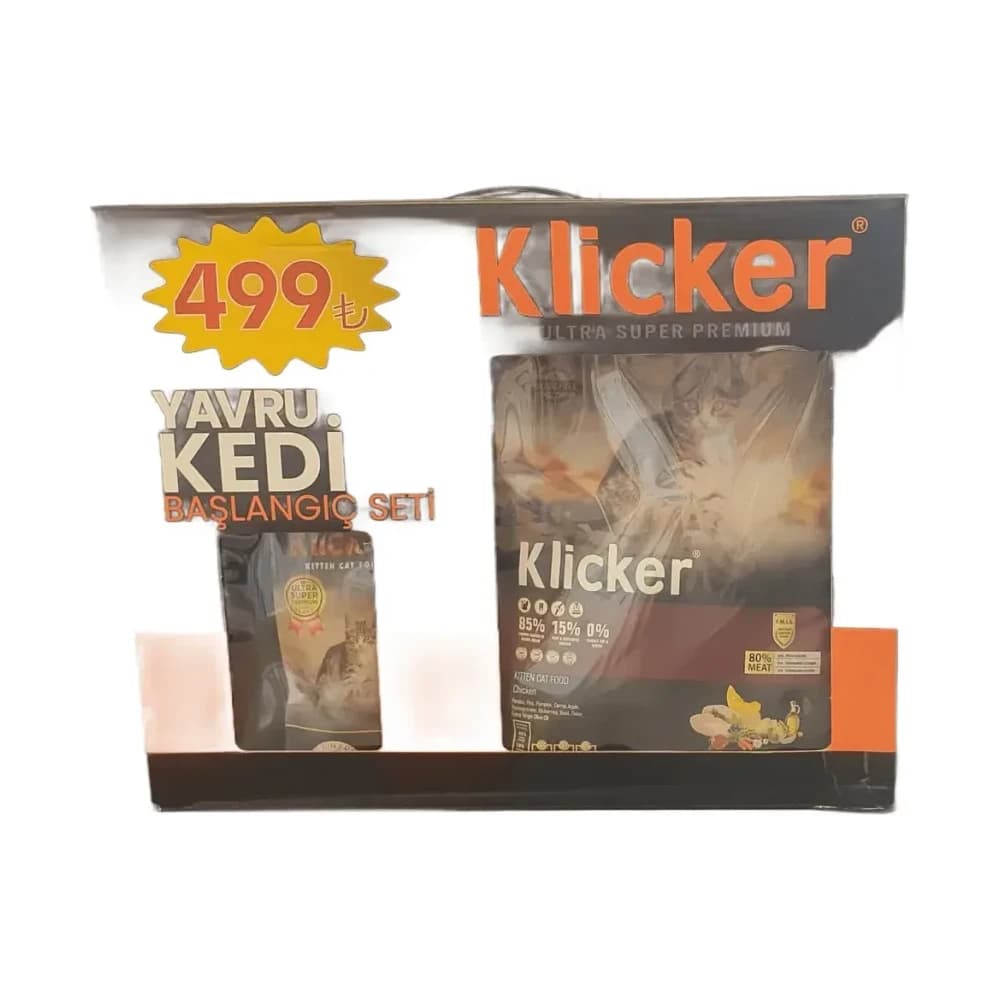 Klicker Yavru Kedi Başlangıç Seti - küçük görsel 2