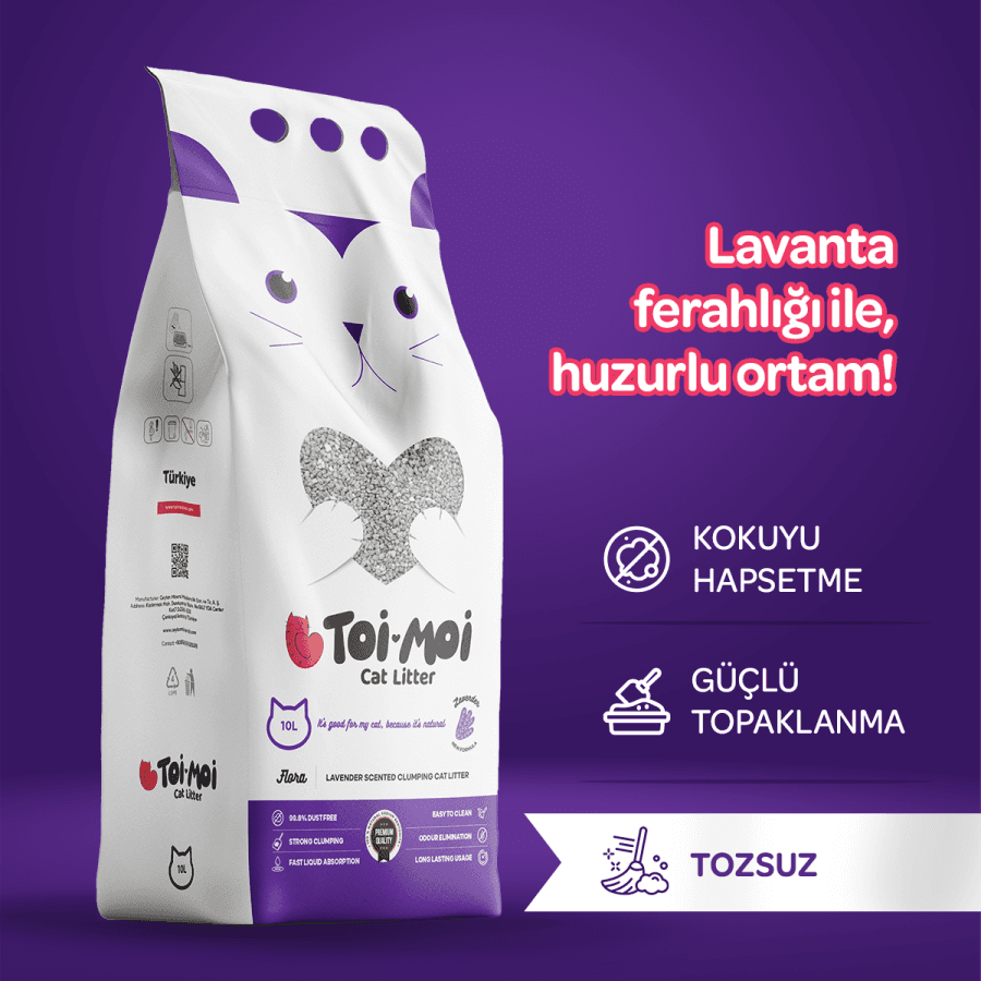 Toi Moi Lavanta Kokulu Kedi Kumu