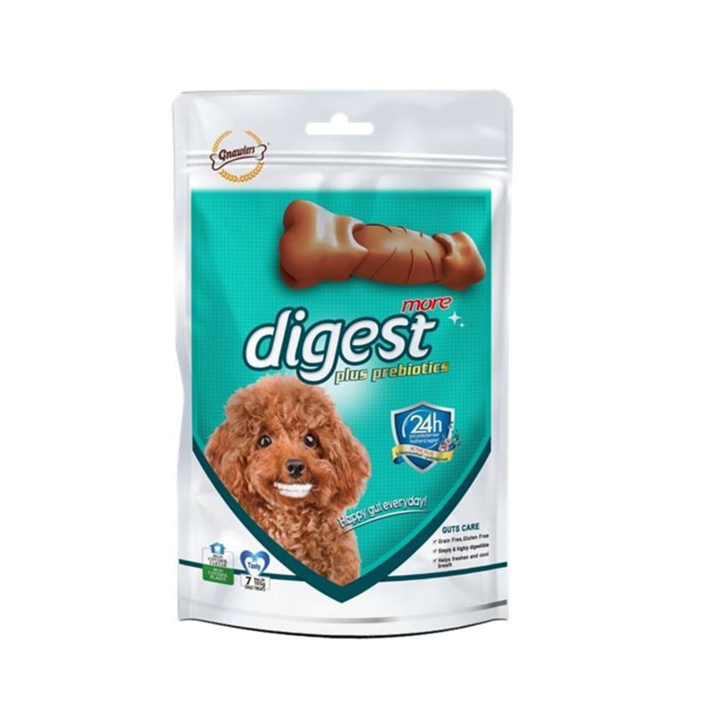 Gnawlers Digest Prebiyotik Destekli Köpek Ödül Maması 7,5cm 105gr (7'li)