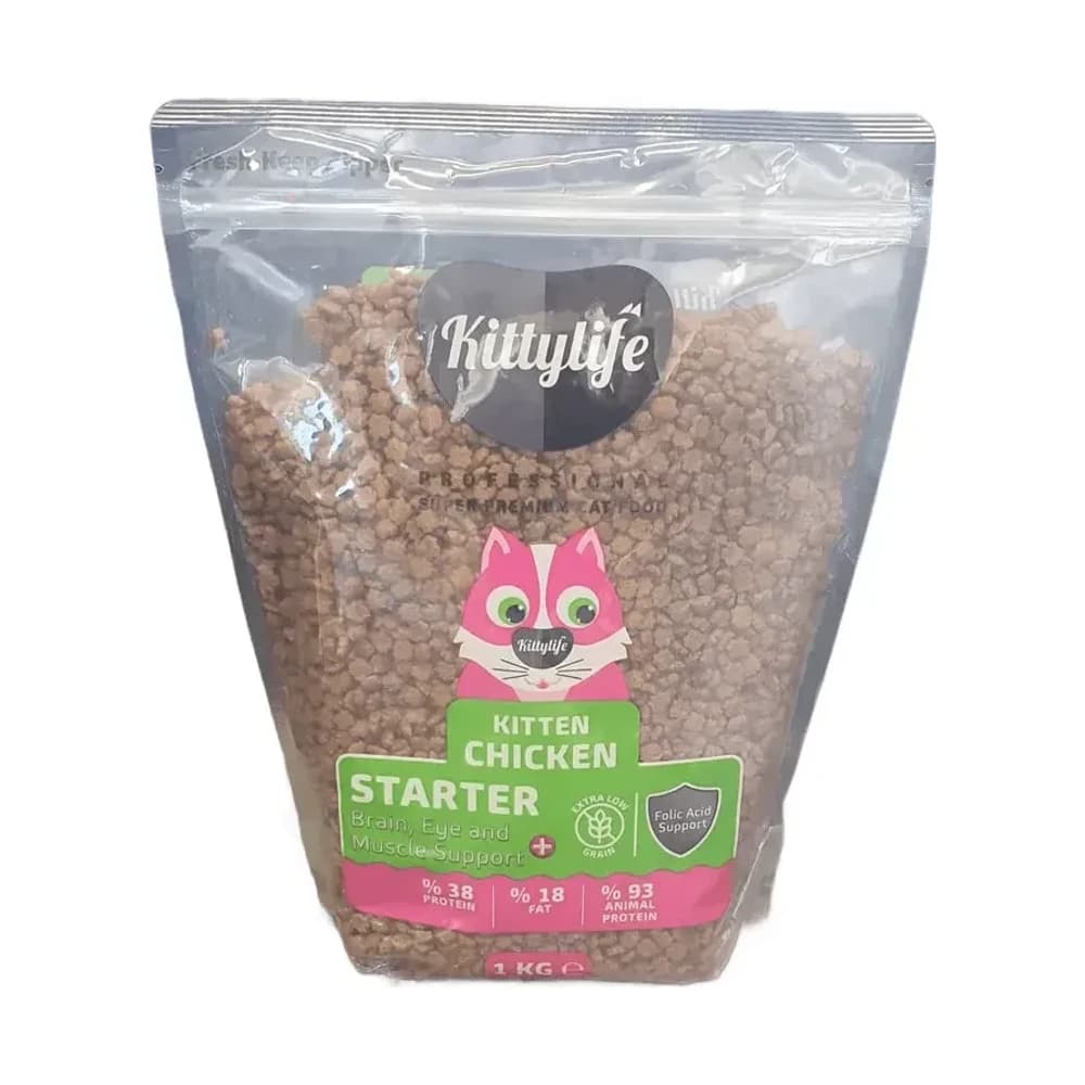 Kittylife Kitten Chicken Yavru Kedi Maması 1 kg