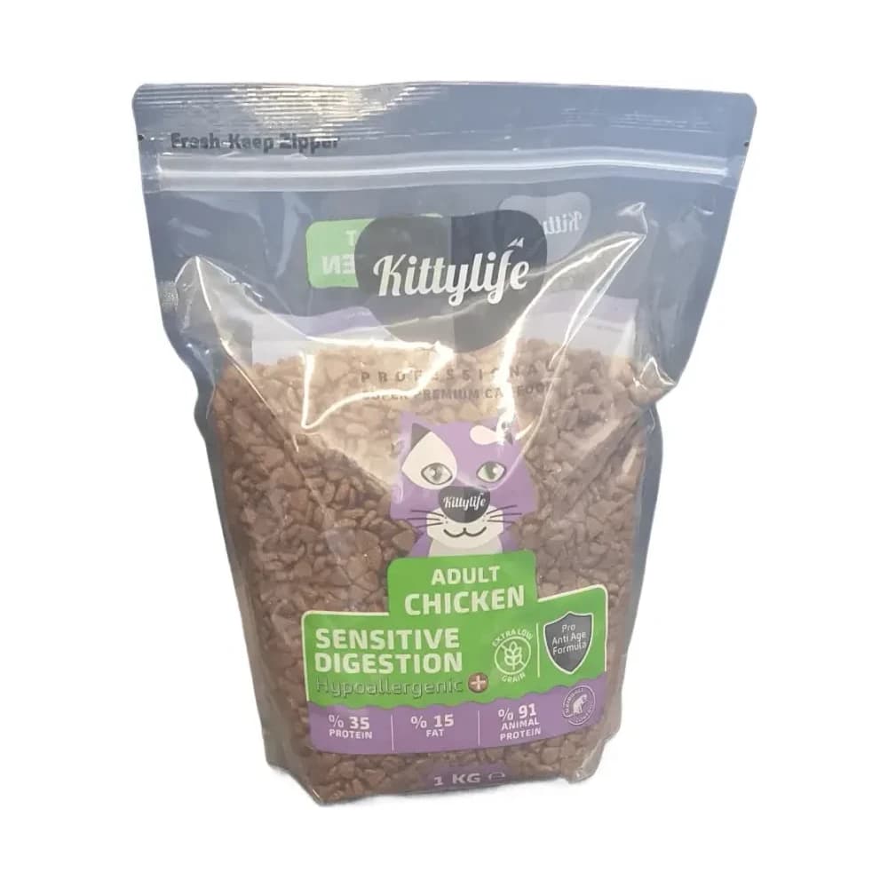 Kittylife Adult Chicken Yetişkin Kedi Maması 1 kg