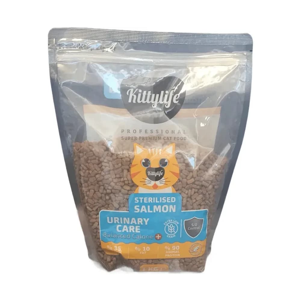 Kittylife Sterilised Salmon Kısırlaştırılmış Kedi Maması 1 kg
