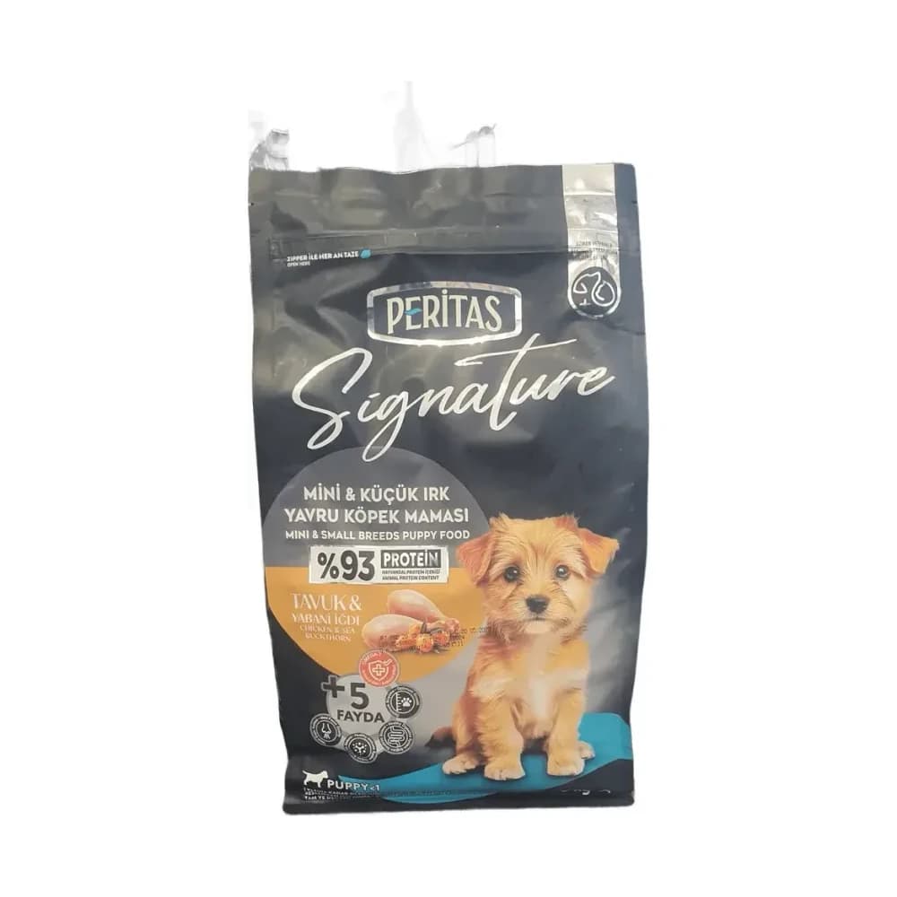 Peritas Signature Tavuk & Yabani İğde Mini & Küçük Irk Yavru Köpek Maması 3 kg