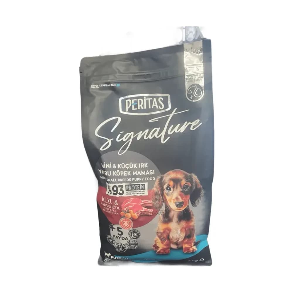Peritas Signature Kuzu & Yabani İğde Mini & Küçük Irk Yavru Köpek Maması 3 kg