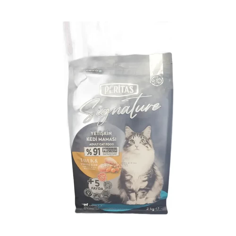 Peritas Signature Tavuk & Yabani İğde Yetişkin Kedi Maması 2 kg