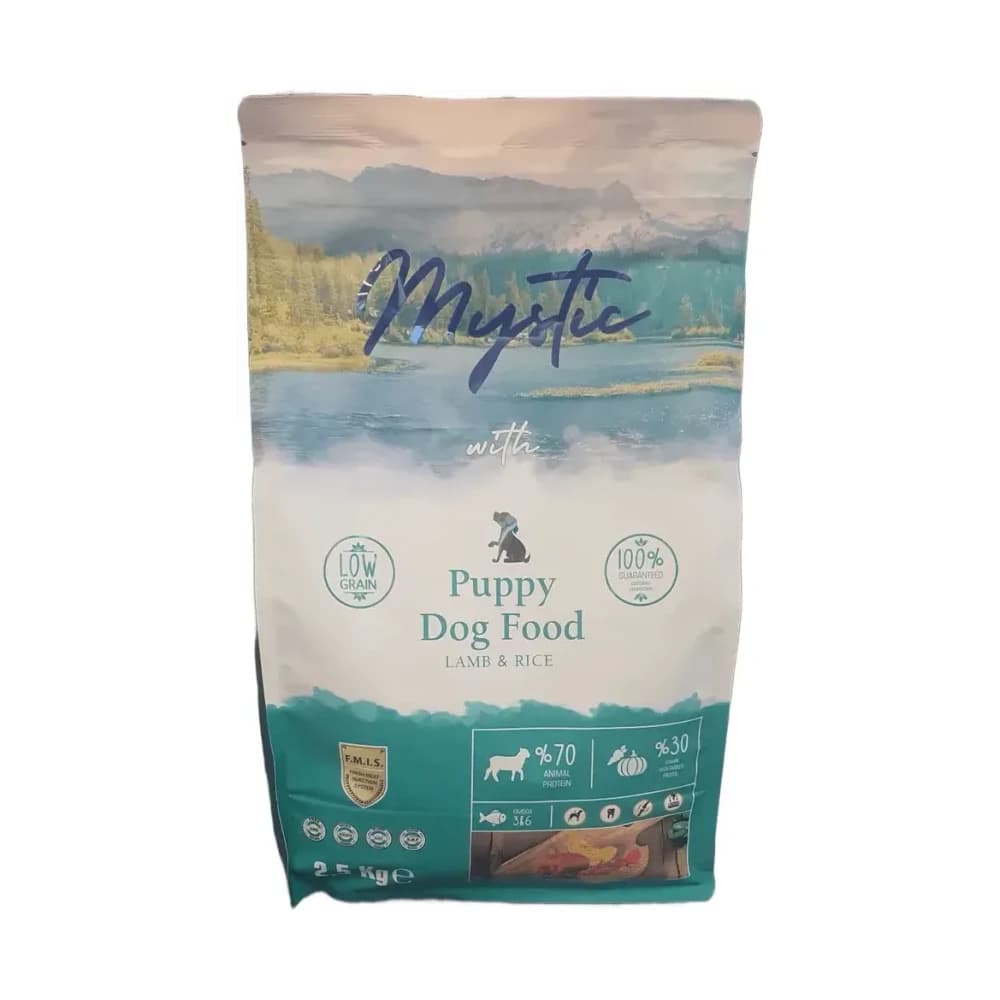 Mystic Kuzu Etli ve Pirinçli Yavru Köpek Maması 2,5 kg