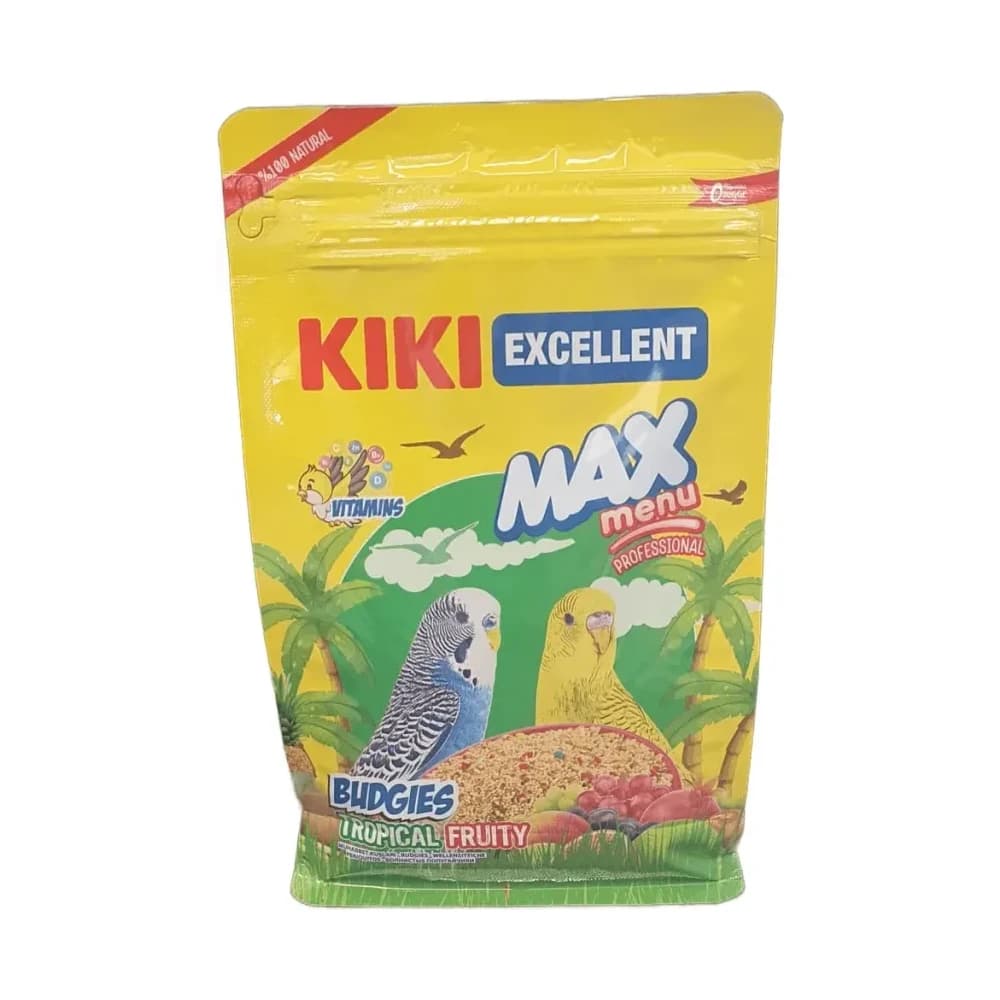 Kiki Excellent Max Menu Muhabbet Kuşu Tropikal Meyveli Yemi 500 g
